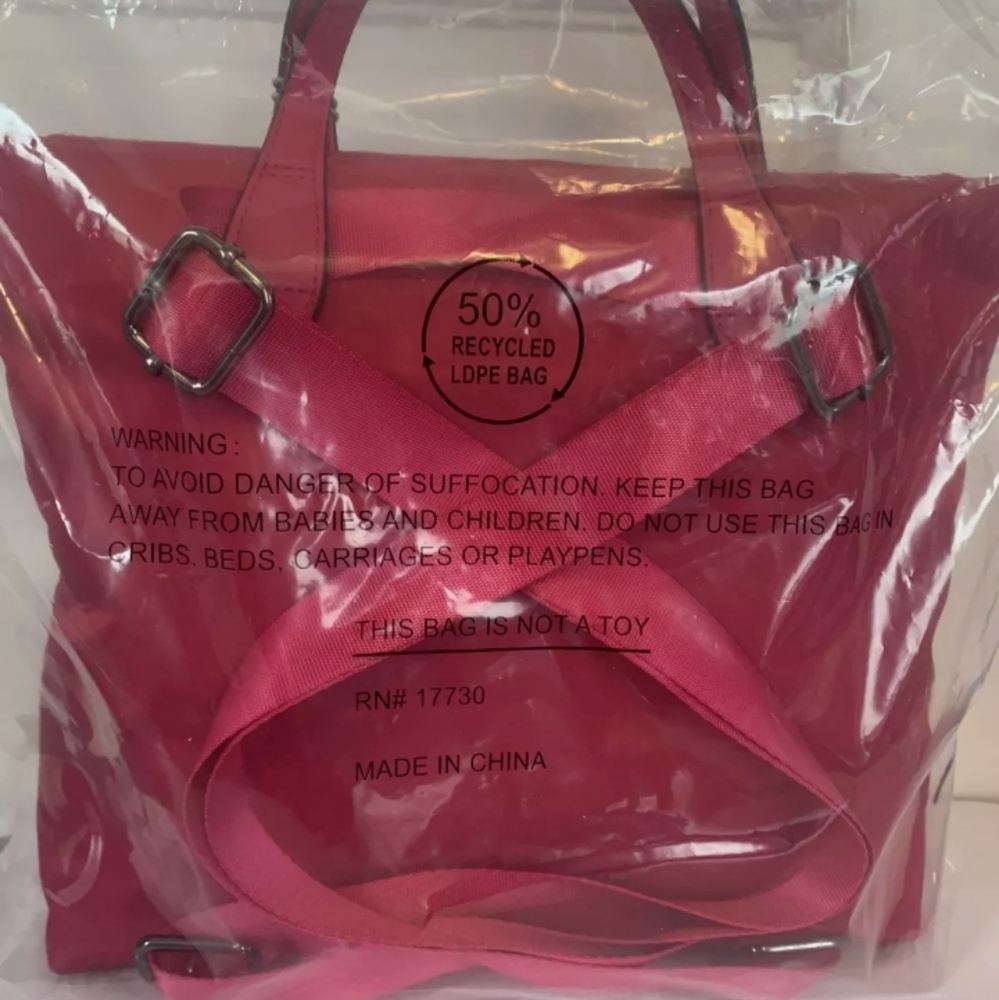 Mini Square Convertible Backpack - A New Day - Pink Crossbody. Make a stylish st